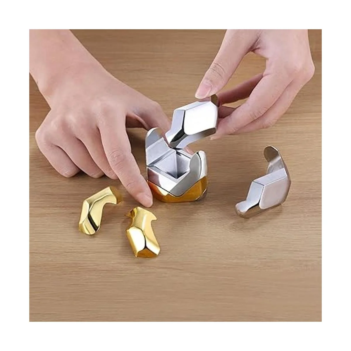 Rompecabezas de metal con cubo 3D para cerebro_5