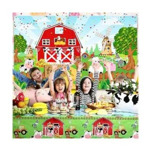 Decoración de fiestas temáticas de animales de granja_5