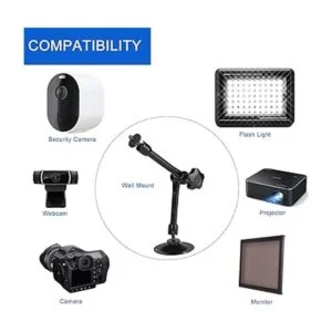 UYODM Paquete de 2 soportes articulados para montaje en_3