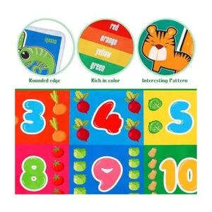 IMIKEYA Alfombra educativa para niños colección Playtime_4