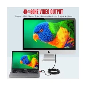 Cable USB C a C de 100 W 10 pies cable USB 3.1 C Gen_4