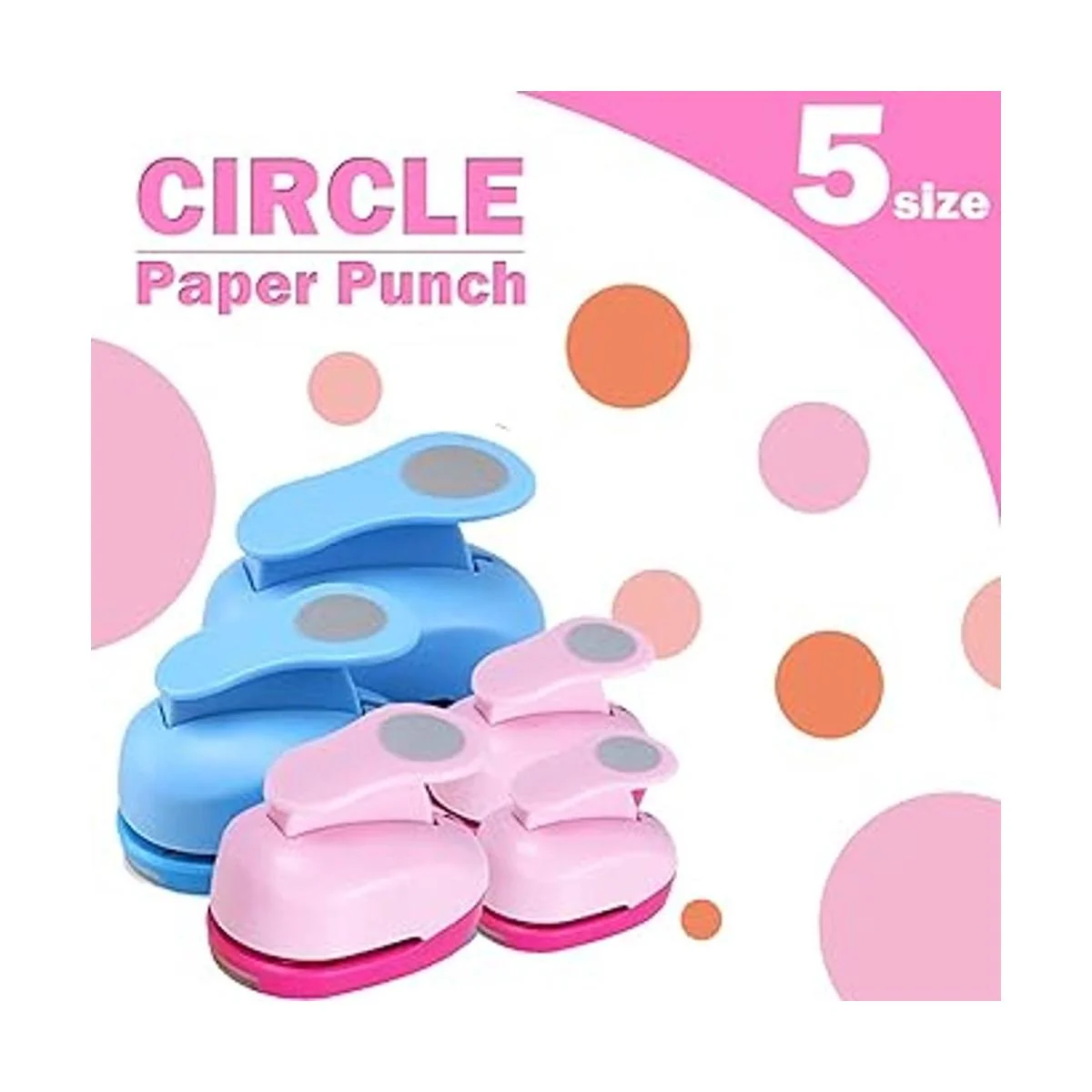 Lorcornm Juego de perforadores circulares para_6