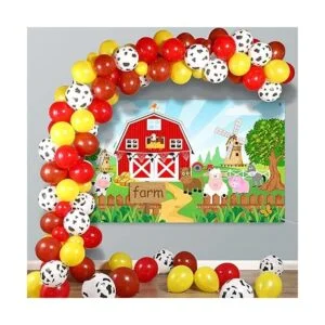 Decoración de fiestas temáticas de animales de granja_6
