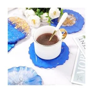 LETS Resin Kit de moldes para posavasos de resina kit de_6