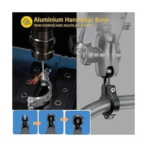 Soporte antirrobo para teléfono de motocicleta soporte_3