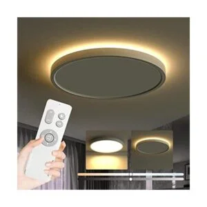 Lámpara de techo de montaje empotrado con control remoto_1