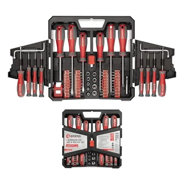 INTERTOOL Juego de destornilladores magnéticos de 63_1