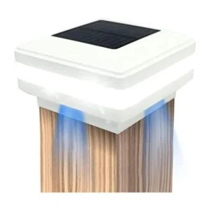 Luces solares para poste de LILONZON resistentes al agua_1