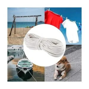 Hakzeon Cuerda de algodón de 164 pies de 14 pulgadas_7