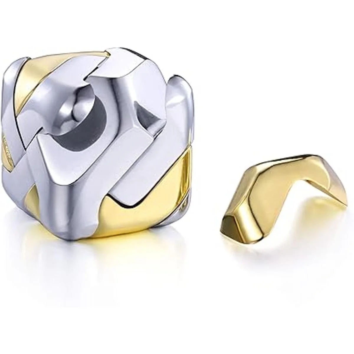 Rompecabezas de metal con cubo 3D para cerebro_4