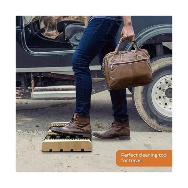 SCRUBIT Cepillo raspador de botas tapete plano para_7