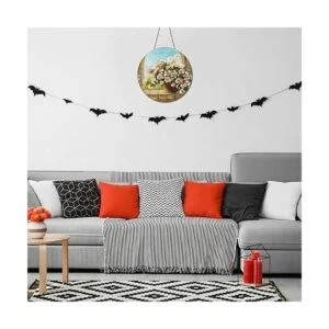 6 círculos redondos de madera sin acabar rebanadas de_5