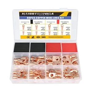 Haisstronica 80 lengetas de alambre de cobre con tubo_1