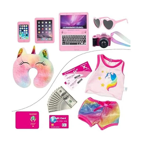 XFEYUE Juego de 23 piezas de ropa y accesorios para_3