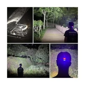 DARKBEAM COB Faro delantero recargable por USB con luz_3