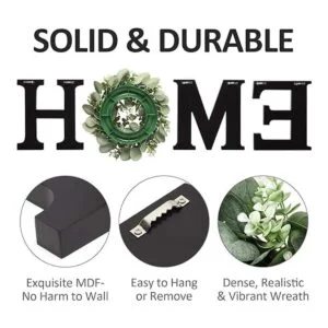 Letrero de madera para decoración de pared letras de_7