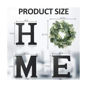 Letrero de madera para decoración de pared letras de_6