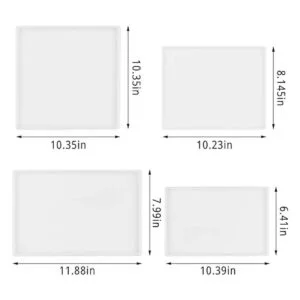 4 moldes de resina para bandejas grandes moldes de_3