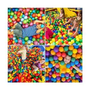 Vanland 100 bolas de bola para bebés y niños pequeños sin_5