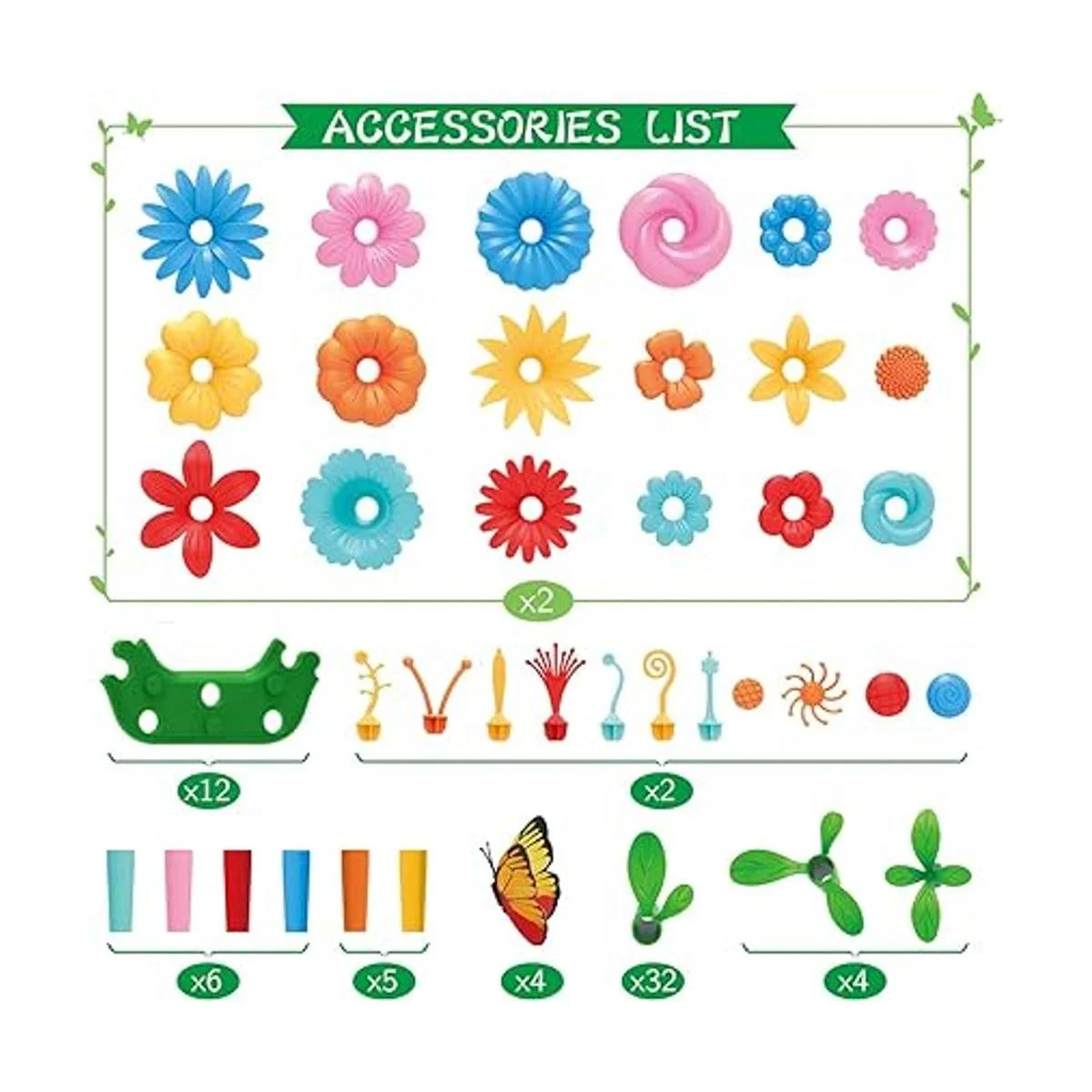 SpringFlower Juguetes de regalo para niñas de 3 4 5 6_4