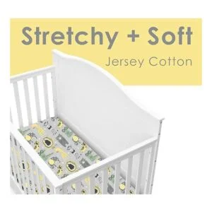 GROW WILD Sábanas para cuna paquete de 3 sábanas bajeras_4