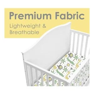 GROW WILD Sábanas para cuna paquete de 3 sábanas bajeras_3