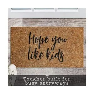 Hope You Like Kids Felpudo de 30 x 17 pulgadas divertida_4