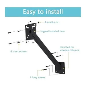 Wdwlbsm Soporte de poste de montaje para teclado soporte_4