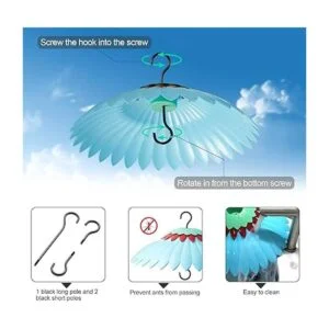 Baffle para comedero de pájaros deflector de ardilla_2