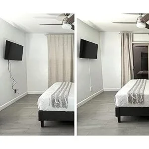 Sleek Socket para TV montada corrector de salida_2