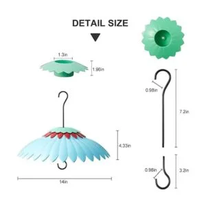 Baffle para comedero de pájaros deflector de ardilla_3