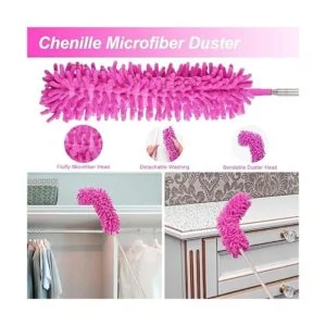 CALBEAU Juego de plumeros de microfibra de 15 piezas_4