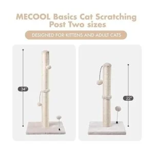 MECOOL Poste rascador de sisal de alta calidad con_6