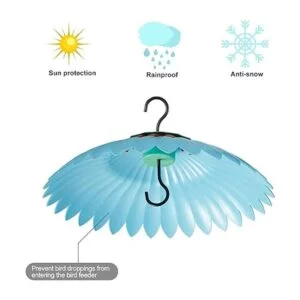 Baffle para comedero de pájaros deflector de ardilla_5