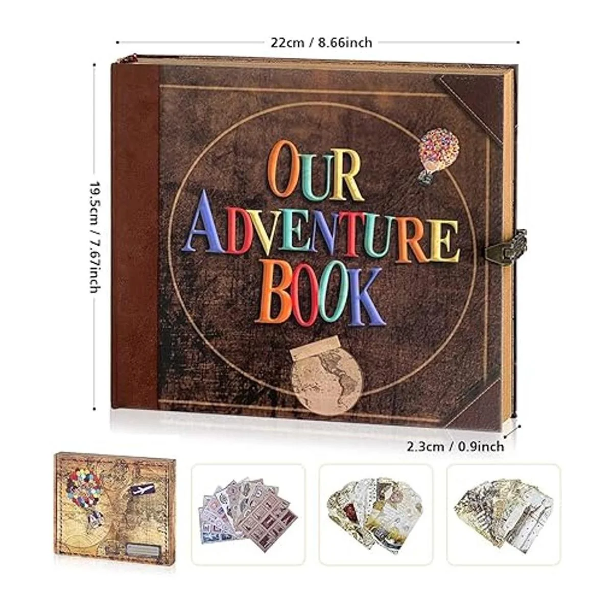 Libro de aventuras libro de fotos álbum de recortes_2