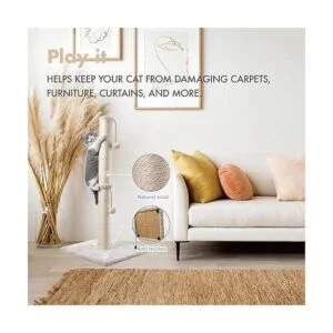 MECOOL Poste rascador de sisal de alta calidad con_3