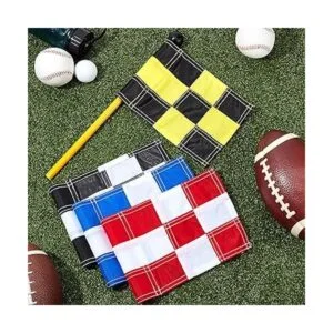 4 banderas de golf a cuadros con tubo insertado para poner_5