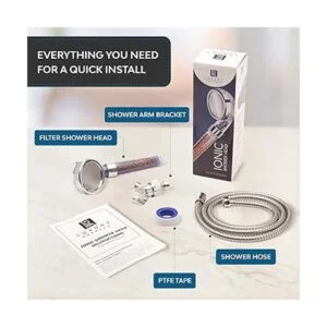 Luxury Refresh Cabezal de ducha iónico de alta presión con_6