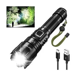 Goreit Linternas de alto lúmenes recargables 20000_1