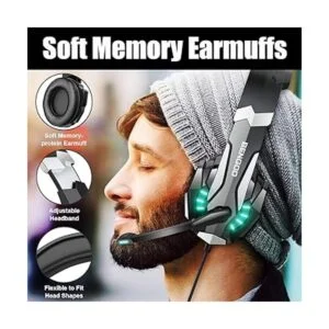 BENGOO Auriculares estéreo G9000 para PS4 PC Xbox One PS5_3