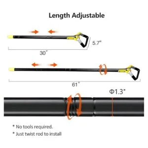 DonSail Hoe Garden Tool Azadas de hula para deshierbe de_4