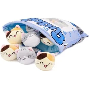 Nenalayo Linda almohada decorativa de gatito de peluche_3