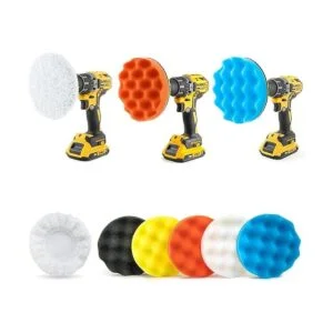 Neiko 00320A Juego de 11 almohadillas pulidoras de cera y_5