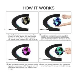 Gresus Globo flotante de levitación magnética que cambia_4