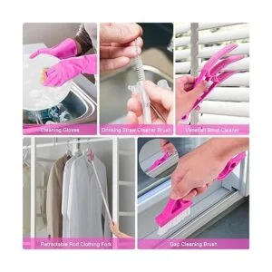 CALBEAU Juego de plumeros de microfibra de 15 piezas_6