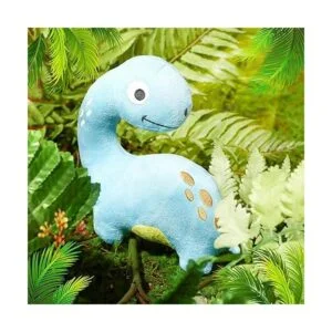 Paquete de 4 juguetes de peluche de dinosaurio de 9_4
