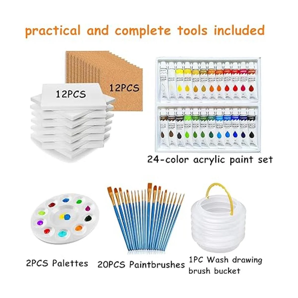 12 azulejos de cerámica para posavasos color blanco 4 x_2