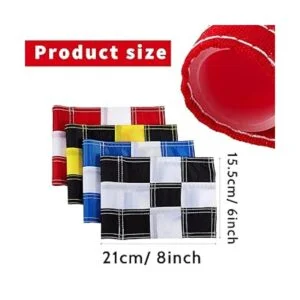 4 banderas de golf a cuadros con tubo insertado para poner_2