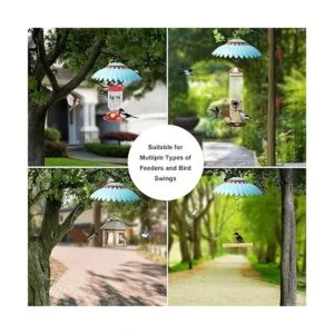 Baffle para comedero de pájaros deflector de ardilla_6