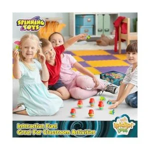 Juego de 12 camisetas giratorias iluminadas para niños_3